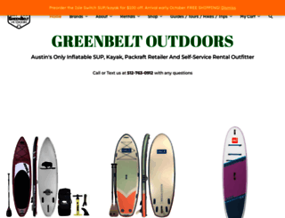 greenbeltoutdoors.com screenshot