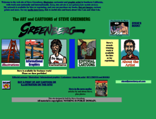 greenberg-art.com screenshot