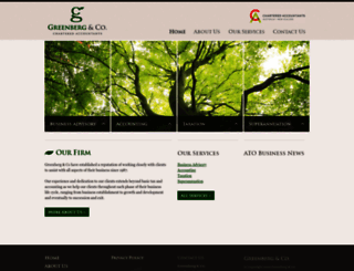 greenberg.com.au screenshot