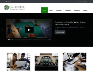greenbergfinancialgroup.com screenshot