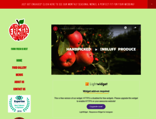 greenblufffresh.com screenshot