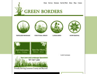 greenborders.net screenshot