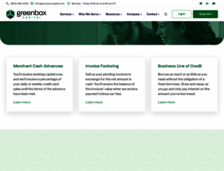 greenboxcapital.com screenshot