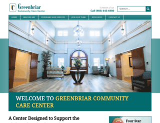 greenbriarccc.com screenshot