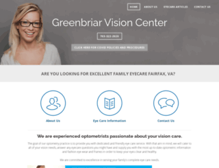 greenbriarvisioncenter.com screenshot