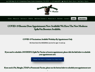greenbrierpharmacy.com screenshot