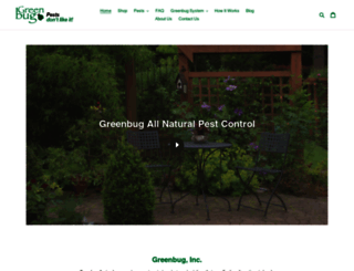 greenbugallnatural.com screenshot