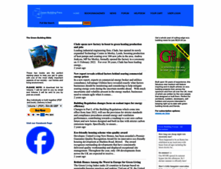 greenbuildingmagazine.co.uk screenshot
