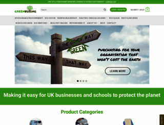 greenbuying.co.uk screenshot