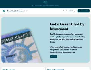 greencardbyinvestment.com screenshot