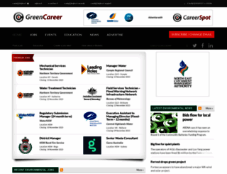 greencareer.net.au screenshot