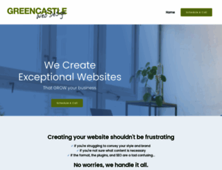 greencastlewebdesign.com screenshot