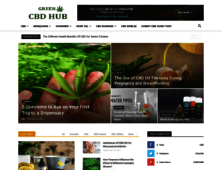 greencbdhub.com screenshot