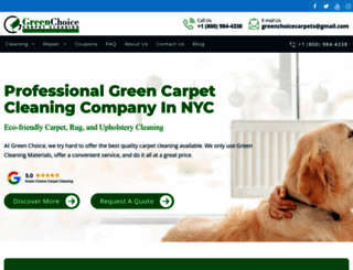 greenchoicecarpet.com screenshot