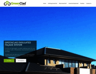 greenclad.com.au screenshot