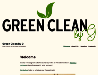 greencleanbyg.com screenshot