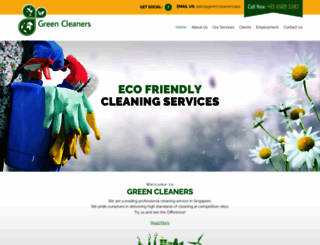 greencleaners.asia screenshot