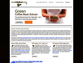 greencoffeebeanextract.com screenshot