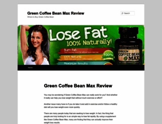 greencoffeebeanmaxreviewed.wordpress.com screenshot