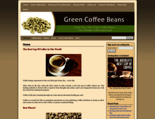 greencoffeebeansonline.com screenshot