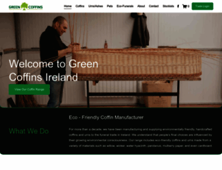 greencoffinsireland.com screenshot