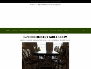 greencountrytables.com screenshot