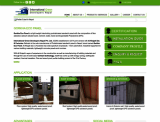greendevelopersnepal.com screenshot