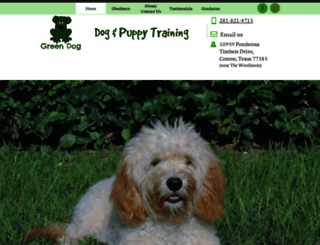 greendogtraining.com screenshot