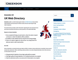 greendon.co.uk screenshot