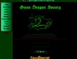 greendragonsociety.com screenshot