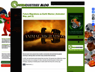 greendustriesblog.com screenshot