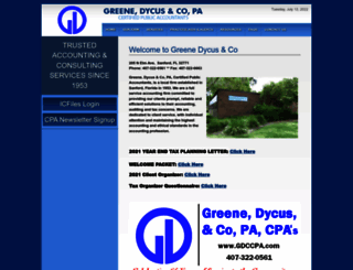 greene-dycus.com screenshot