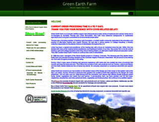 greenearthfarm.com screenshot