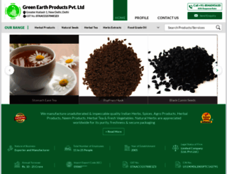 greenearthproducts.com screenshot