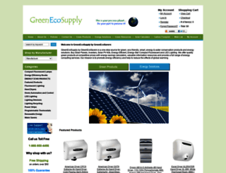 greenecosupply.com screenshot