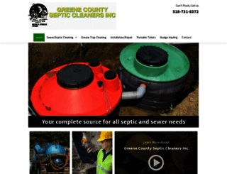 greenecountyseptic.com screenshot