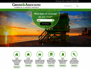 greeneinsurance.com screenshot