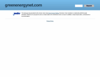 greenenergynet.com screenshot