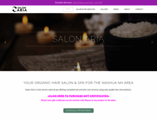 greenenvysalonandspa.com screenshot