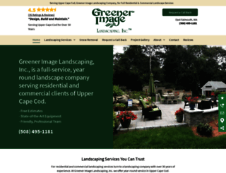 greenerimagelandscaping.net screenshot