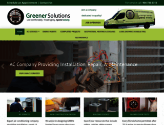 greenersolutionsair.com screenshot