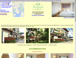 greeneryhotel.com screenshot