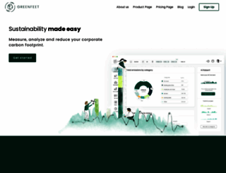 greenfeet.com screenshot