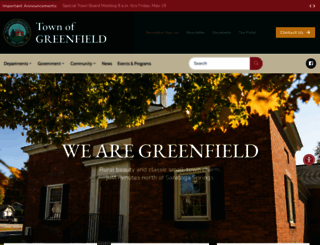 greenfieldny.org screenshot