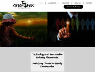 greenfoottechjobs.com screenshot