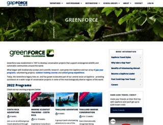 greenforce.org screenshot