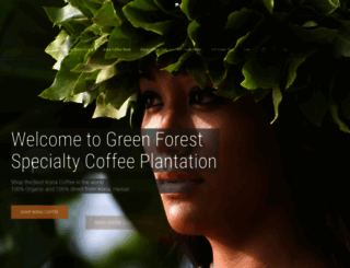 greenforestkonacoffee.com screenshot