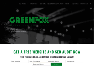 greenfoxmarketing.net screenshot