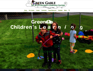 greengablepreschool.com screenshot