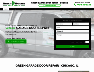 greengaragedoorrepair.com screenshot